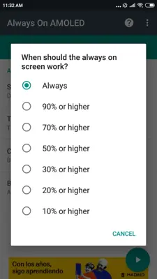 Always On AMOLED android App screenshot 5